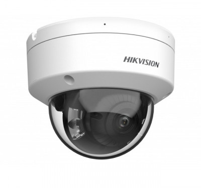 Сетевая IP видеокамера HIKVISION ColorVu, купольная, улица, 8Мп, 1/1,8’, 3840x2160, цв:0,008лк, об-в:4мм, DS-2CD2187G2-LSU(4mm)(C)