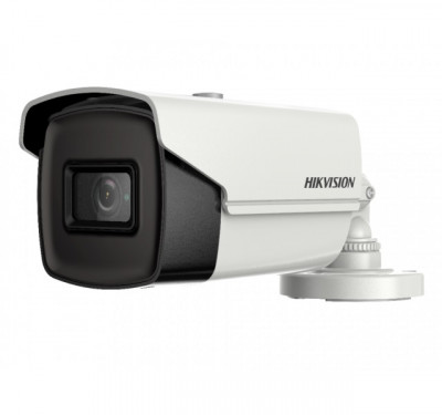 Аналоговая видеокамера HIKVISION, bullet-камера, улица, 8Мп, 3840x2160, ИК, AHD; CVBS; CVI; TVI, об-в:2,8мм,  DS-2CE16U7T-IT3F(2.8mm)