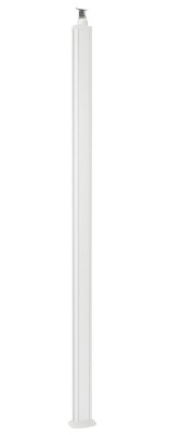 Колонна 1-а секционная Legrand Snap-On, 2700 мм В, цвет: белый, с крышкой из алюминия 80мм