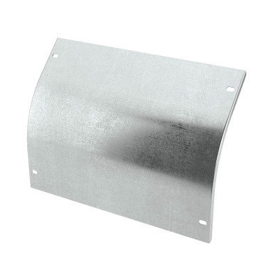 Крышка для угла DKC S5 Combitech, внешний, 50 мм, для металлических лотков, сталь, м. Сендзимира, цвет: светло-серый, 45 градусов