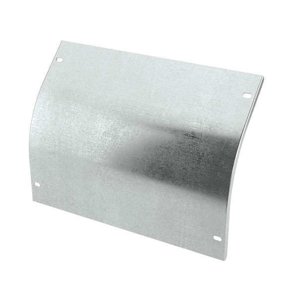Крышка для угла DKC S5 Combitech, внешний, 50 мм, для металлических лотков, сталь, м. Сендзимира, цвет: светло-серый, 45 градусов