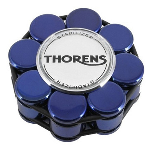 Прижим для виниловых дисков Thorens (голубой акрил)