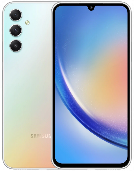 Смартфон Samsung Galaxy A34 8/256Gb Silver (SM-A346EZSECAU)
