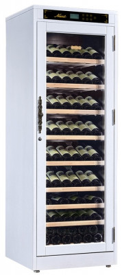 Отдельностоящий винный шкаф 101-200 бутылок Libhof NP-102 White