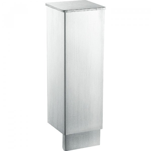 Для мыла Nofer INOX матовый прямоугольный 300 мл (03025.S)