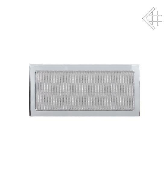 Вентиляционная решетка для камина Kratki 22х45 никелированная 22/45N