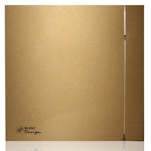 Вытяжка для ванной диаметр 120 мм Soler & Palau SILENT-200 CZ GOLD DESIGN - 4C (230V 50)