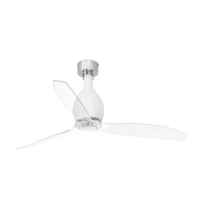 Вентилятор без подсветки Faro Mini Eterfan Matt White (32025)