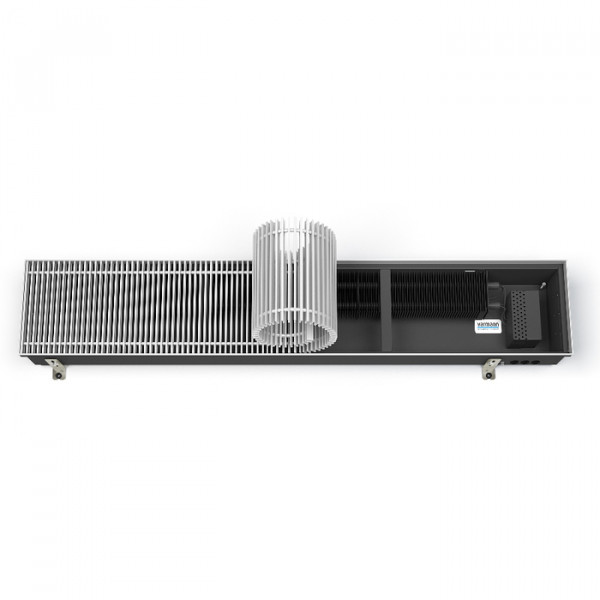 Внутрипольный конвектор длиной 2,1 м - 3 м Varmann Ntherm Electro 300x110x2250