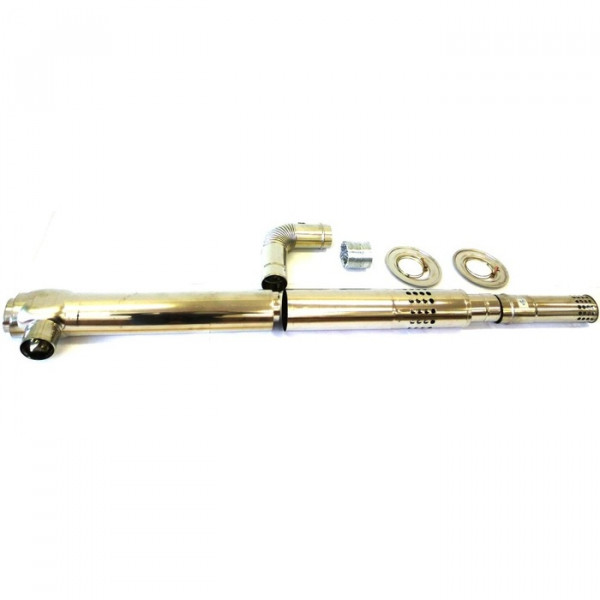 Удлиняющийся коаксиальный дымоход Rinnai SLIDE SPEA L-type | 1000 мм | EMF | RMF