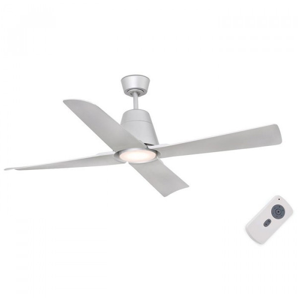 Вентилятор с подсветкой Faro Typhoon Gris 1L (33489-15)