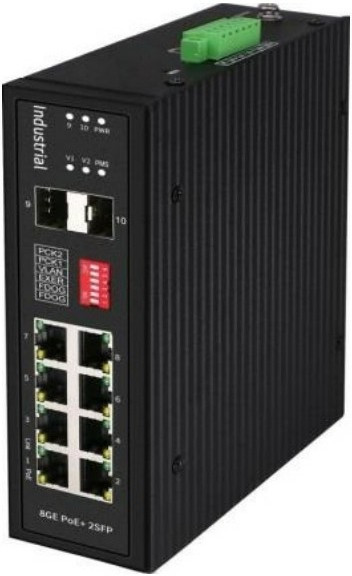 Коммутатор (свитч) Osnovo SW-80802/I(Port 90W, 300W)