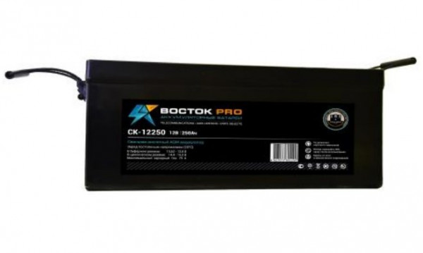 Аккумулятор герметичный свинцово-кислотный Восток СК 12250