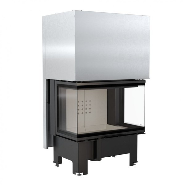 Трёхсторонняя дровяная топка Kratki NBC 10(гильотина)