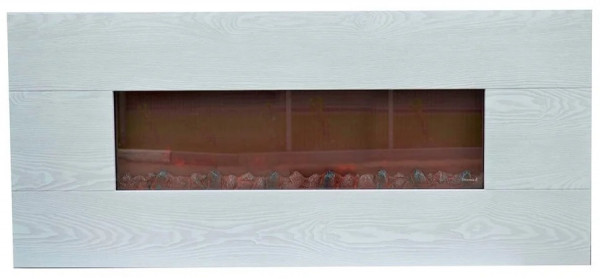 Линейный электрокамин Glenrich Genius 100 (цвет-Белый)