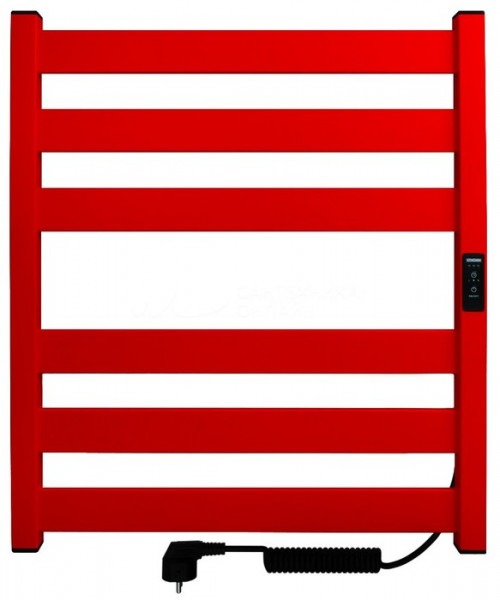 Электрический полотенцесушитель INDIGO Oktava Slim 5 (el) 60/50 Electric Red