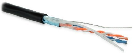 Кабель «витая пара» (LAN) для структурированных систем связи FUTP2-C5-S24-OUT-PE-BK-500