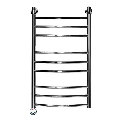 Электрический полотенцесушитель Ника ЛД(г2) Электрический (Лесенка Дуга/группа2) 80х40 -9 лев