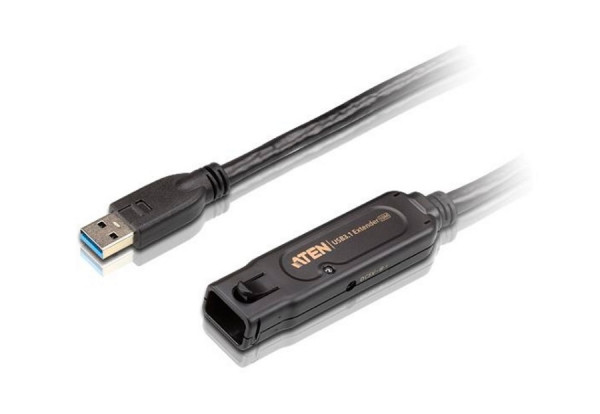 Удлинитель Aten, портов: 1, USB 3.1 (Type A), 10 м, (UE3310-AT-G)