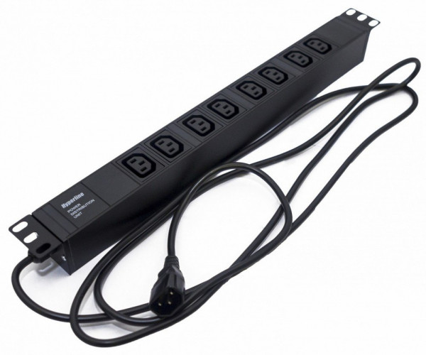 Блок розеток 19' SHE19-8IEC-2.5IEC