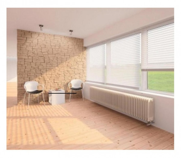 Стальной трубчатый радиатор 5-колончатый Arbonia 5040/15 N69 твв RAL 9016