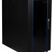 Шкаф телекоммуникационный напольный Datarex, IP20, 22U, 1121х600х1000 мм (ВхШхГ), дверь: стекло, задняя дверь: металлическая стенка, боковая панель: сплошная съемная, разборный, цвет: чёрный, (DR-700131)