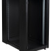 Шкаф телекоммуникационный напольный Datarex, IP20, 22U, 1121х600х1000 мм (ВхШхГ), дверь: стекло, задняя дверь: металлическая стенка, боковая панель: сплошная съемная, разборный, цвет: чёрный, (DR-700131)