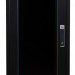 Шкаф телекоммуникационный напольный Datarex, IP20, 32U, 1566х600х800 мм (ВхШхГ), дверь: стекло, задняя дверь: металлическая стенка, боковая панель: сплошная съемная, разборный, цвет: чёрный, (DR-700311)