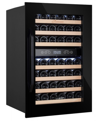 Встраиваемый винный шкаф 22-50 бутылок Libhof CKD-42 Black