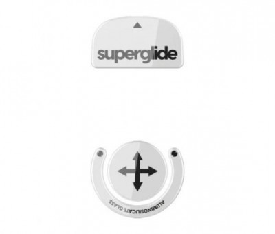 Стеклянные глайды для мыши Pulsar Logitech GPro Superlight [White]