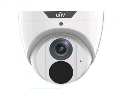 Сетевая IP видеокамера Uniview, купольная, универсальная, 2Мп, 1/2,8’, 1920х1080, 30к/с, ИК, цв:0,001лк, об-в:4мм, IPC3612SB-ADF40KM-I0-RU