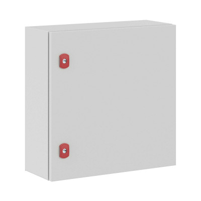 Шкаф электротехнический настенный DKC ST, IP66, 500х500х200 мм (ВхШхГ), дверь: металл, корпус: сталь листовая, цвет: серый, без монтажной панели, (R5ST0552WMP)
