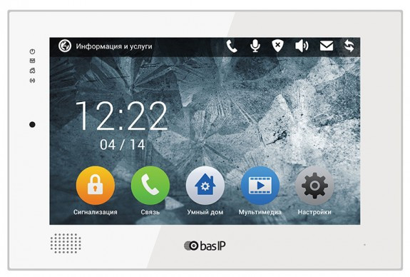 Видеодомофон BAS-IP AQ-10 W v3