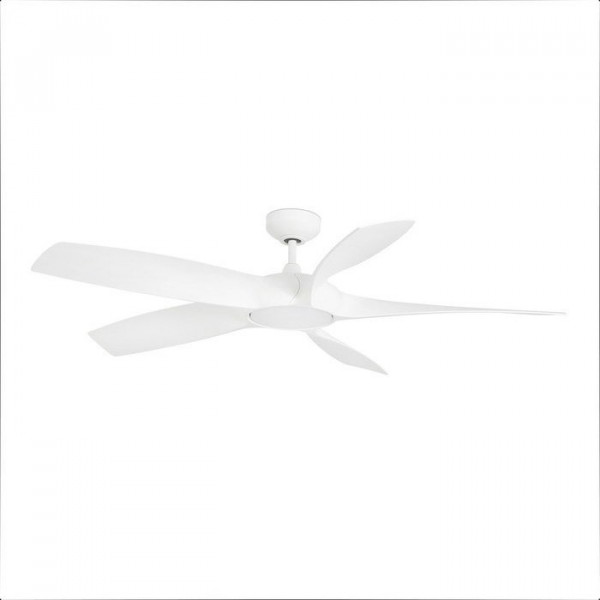 Вентилятор с подсветкой Faro Cocos White (33548)