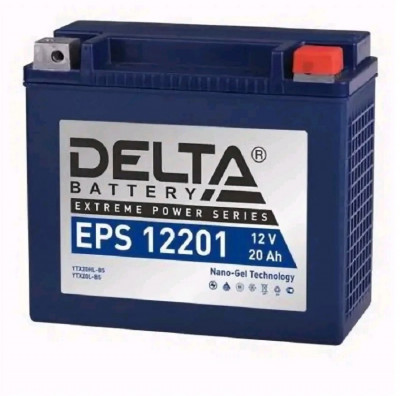 Аккумулятор для ИБП Delta Battery EPS, 154х87х176 мм (ВхШхГ),  необслуживаемый свинцово-кислотный,  12V/18 Ач, (EPS 12201)