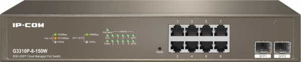 Коммутатор (свитч) IP-COM G3310P-8-150W
