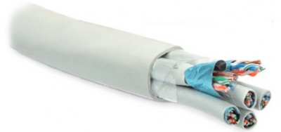 Кабель «витая пара» (LAN) для структурированных систем связи FUTP24W-C5-S24-IN-LSZH-GY