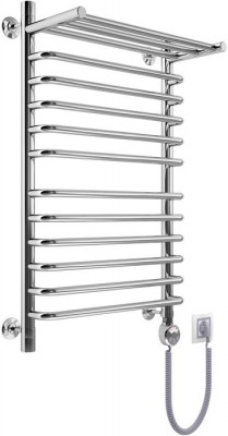 Электрический полотенцесушитель Маргроид Вид 8 El с полкой 120*40