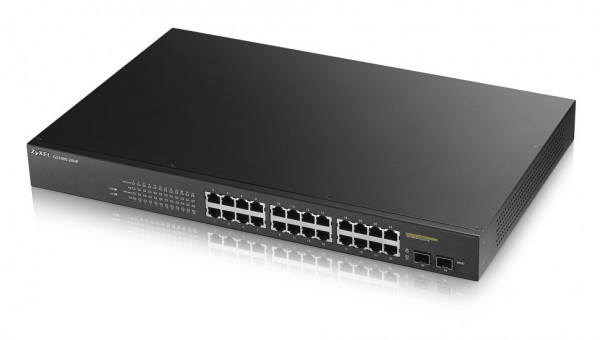 Коммутатор ZyXEL, GS1900-24HP-EU0101F