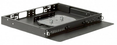 Кросс оптический 19' FO-19V-1U-3xSLT-W130H30-24UN-BK