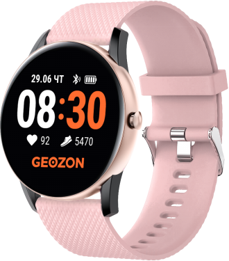 Умные часы GEOZON Fly Pink