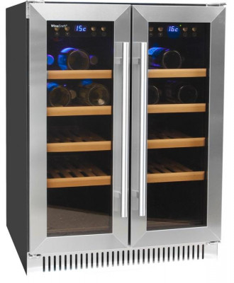 Встраиваемый винный шкаф 22-50 бутылок Wine Craft SC-40BZ2 Grand Cru (под столешницу)