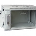 Шкаф телекоммуникационный настенный Cabeus SH-05F, 19", 9U, 501х600х600 мм (ВхШхГ), дверь: стекло, боковая панель: сплошная съемная, сварной, цвет: серый, (съемная панель для крепления шкафа к стене)