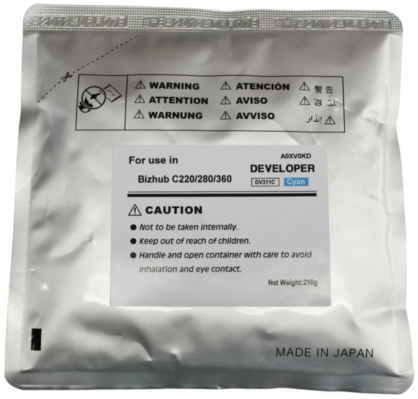 Девелопер CET CET8433 Cyan