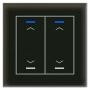 Cенсорный выключатель MDT technologies BE-GTL20S.A1 Cенсорный выключатель KNX/EIB, 4-кнопочный, с символами ВВЕРХ/ВНИЗ, встроенный интерфейс KNX (BCU), RGBW индикация, 4 логических модуля, установка в монтажной коробке, размеры (Ш x В)