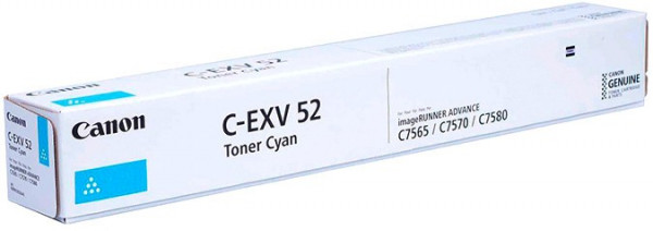 Тонер Canon C-EXV52 Cyan