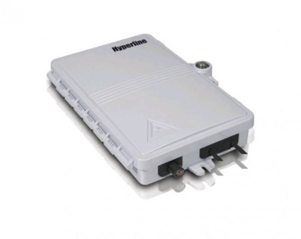 Бокс оптический Hyperline FO-WBI, портов: 24, SC/LC (duplex), 240х320х100 мм (ВхШхГ), цвет: серый, (FO-WBI-24A-GY)