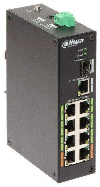 Коммутатор (свитч) Dahua DH-LR2110-8ET-120