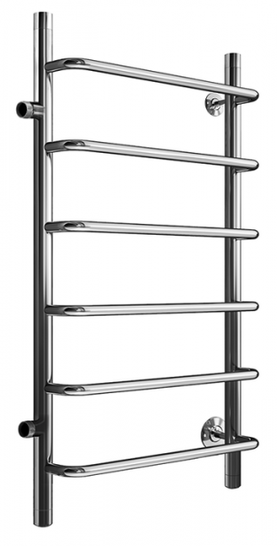 Водяной полотенцесушитель Маргроид Вид 6 с боковым подключением 60*60
