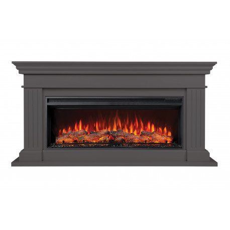 Линейный электрокамин Real-Flame ONTARIO 45 GR с очагом JOKER 45
